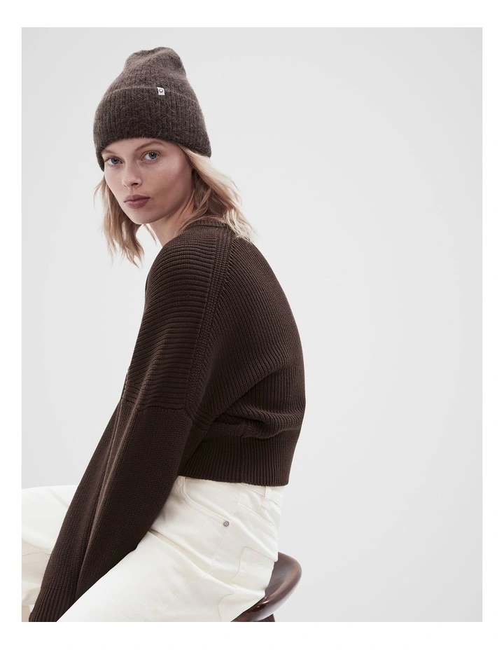 Lofty Beanie in Chocolate