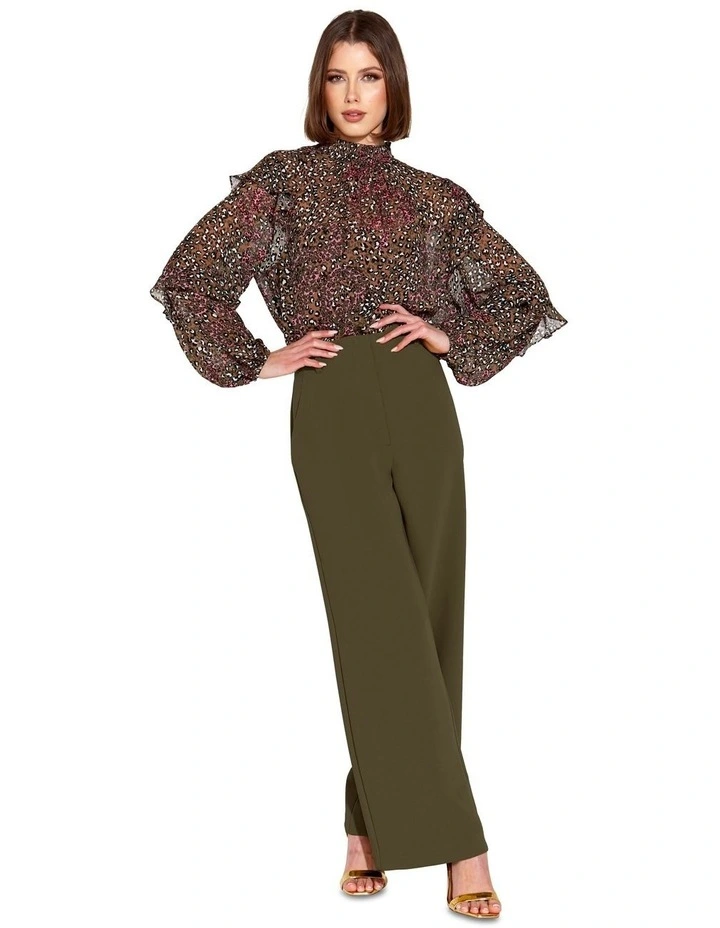 Alter Ego Tailored Pant in Olive