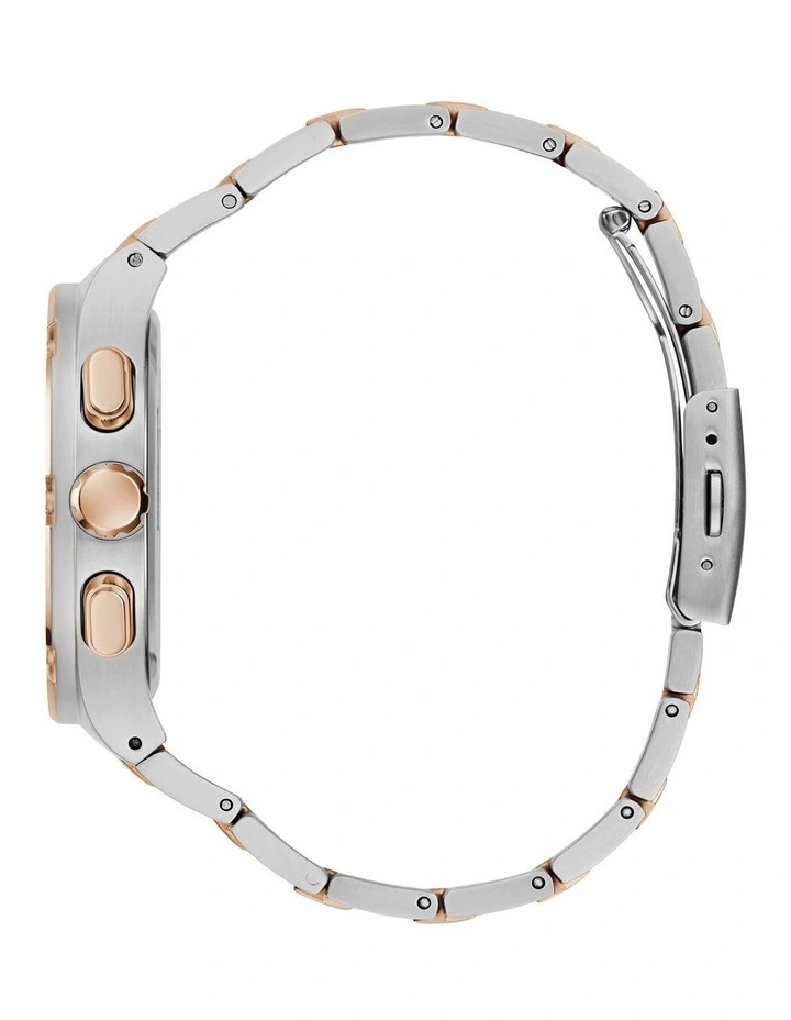 Headline Stainless Steel Watch in 2 Tone