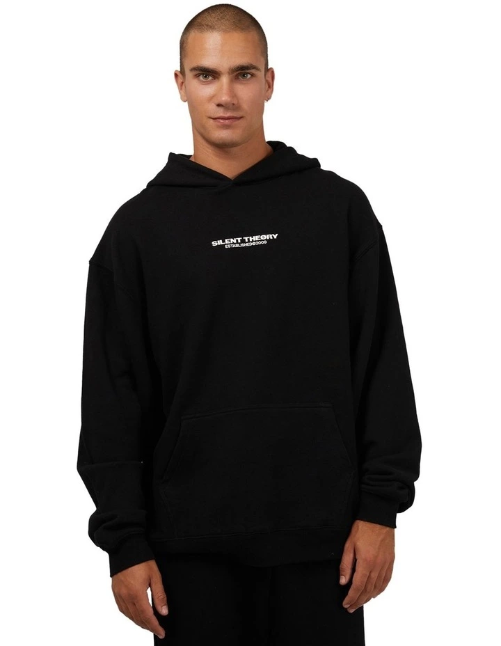 Essential Theory Hoody in Black