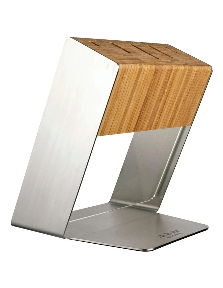 Katana 6 Piece Knife Block Set Bamboo