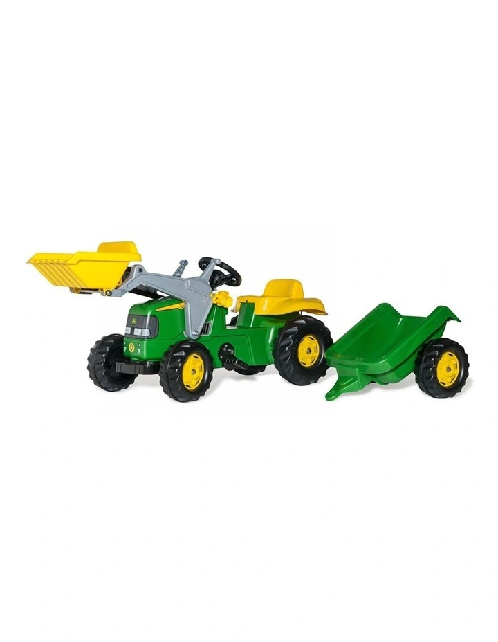 Rolly Classic Pedal Tractor with Tray 161cm in Yellow/Green