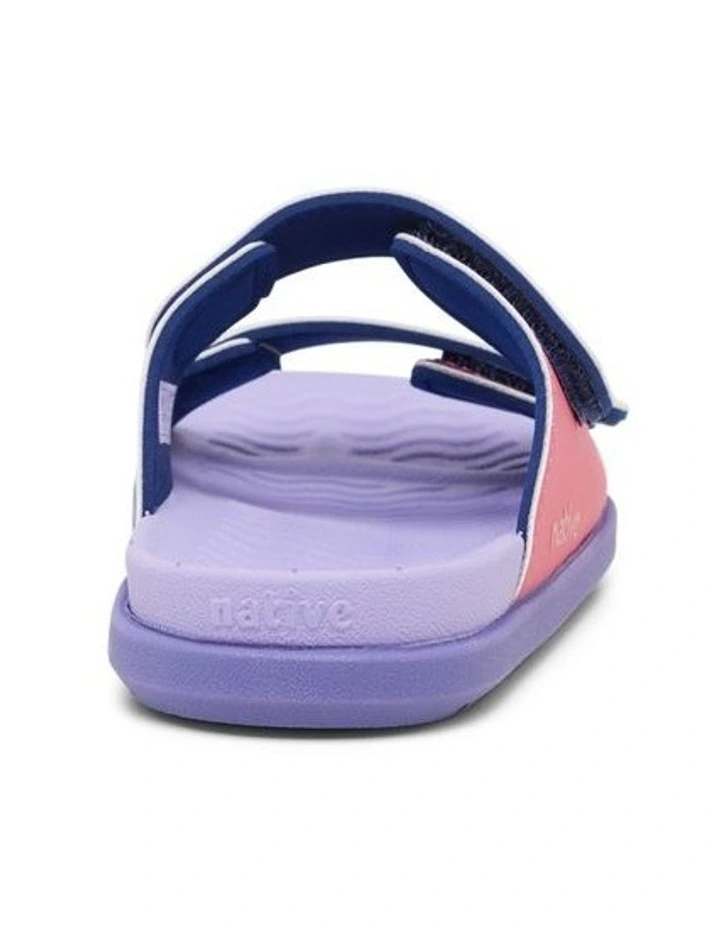 Frankie Sugarlite Youth Beach Sandals in Pink