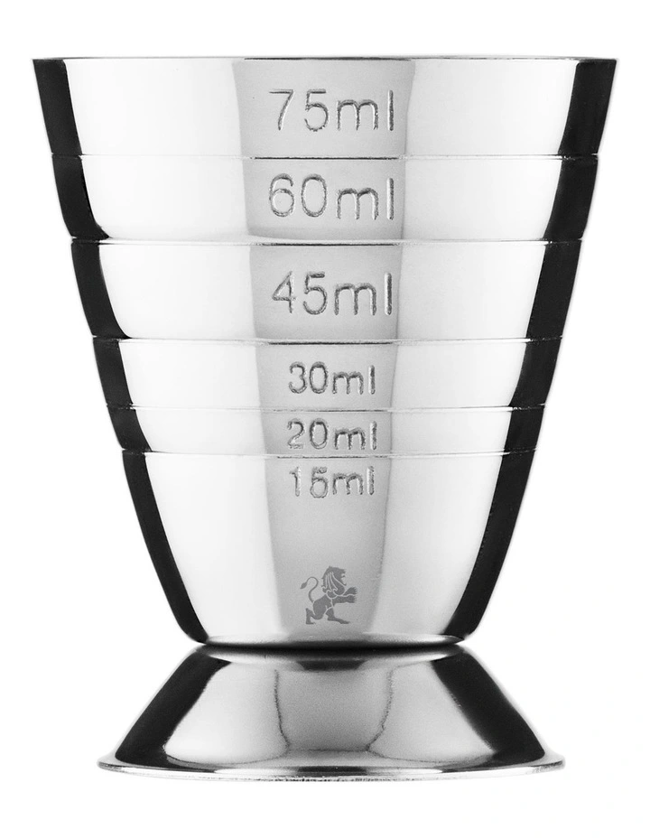 Cocktail & Co Cocktail Measuring Jigger 15/75ml Stainless Steel