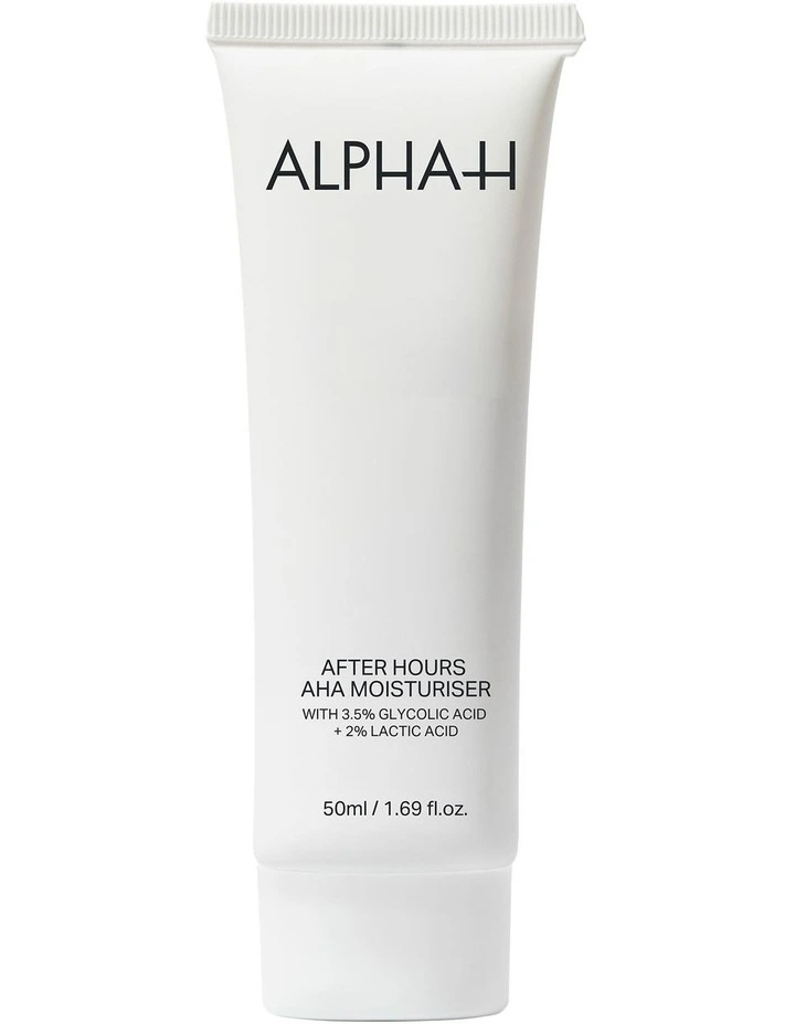 After Hours AHA Moisturiser With 3.5% Glycolic Acid + 2% Lactic Acid