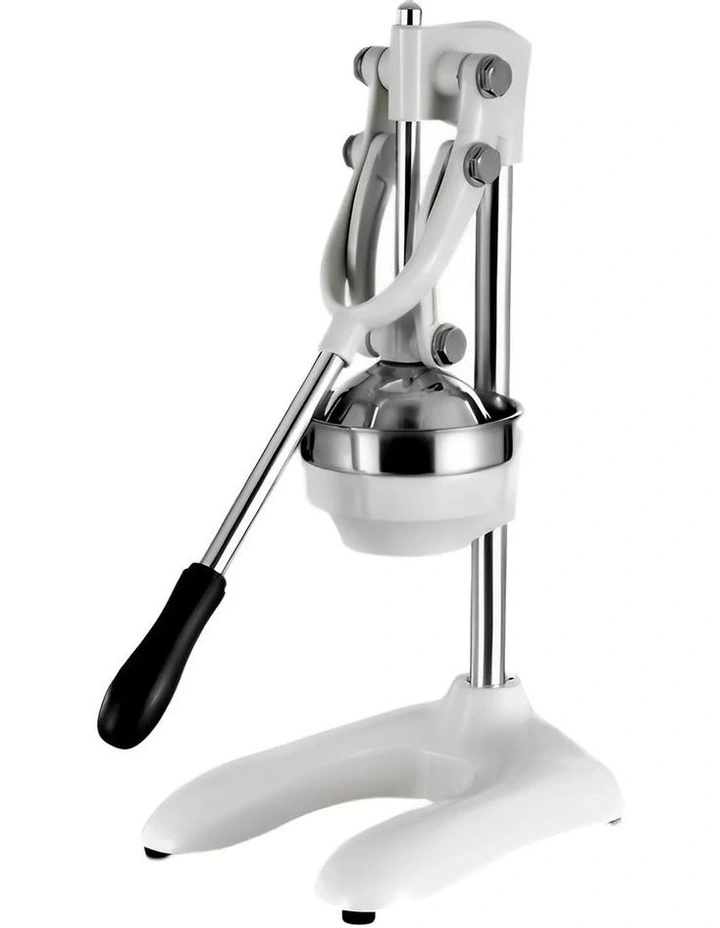 Stainless Steel Manual Juicer in White