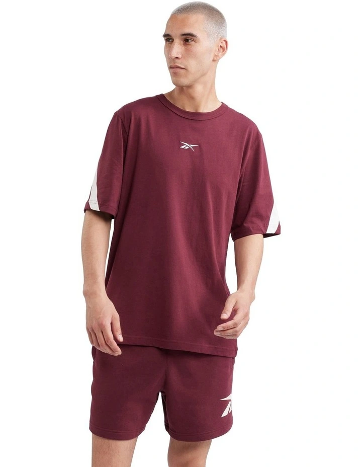 Cl Bv Short Sleeve Tee in Classic Maroon