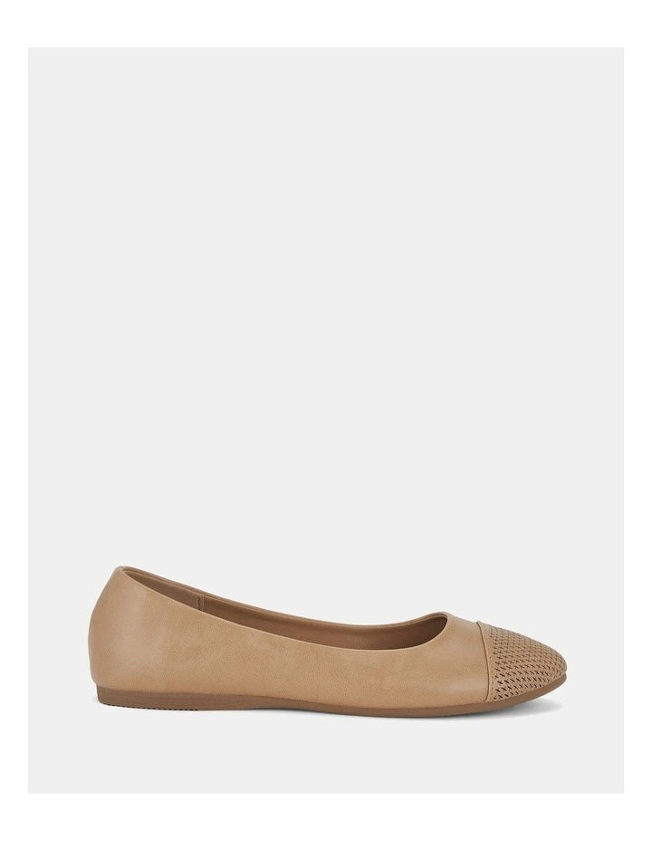 Corey Ballet Flats in Camel