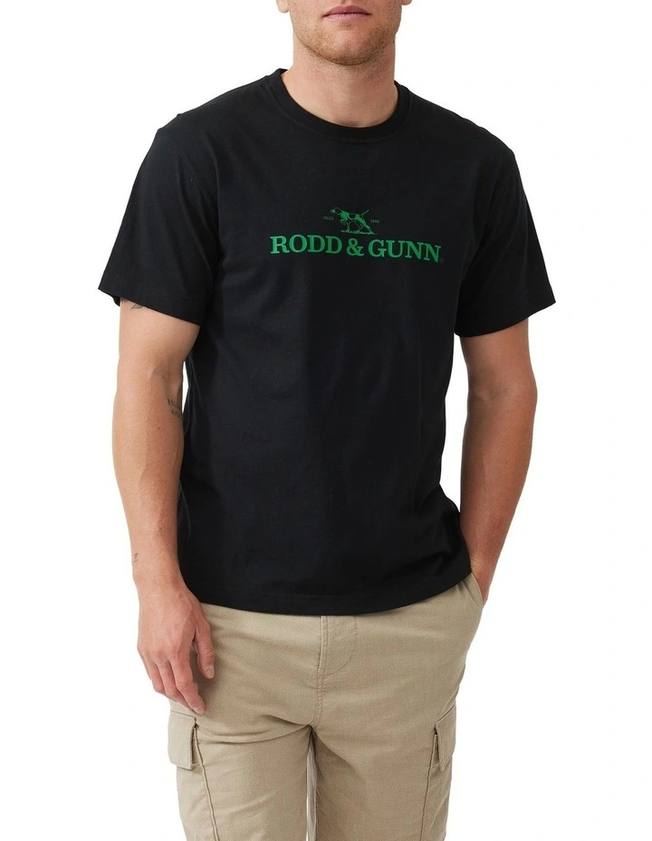 Logo T-shirt in Onyx