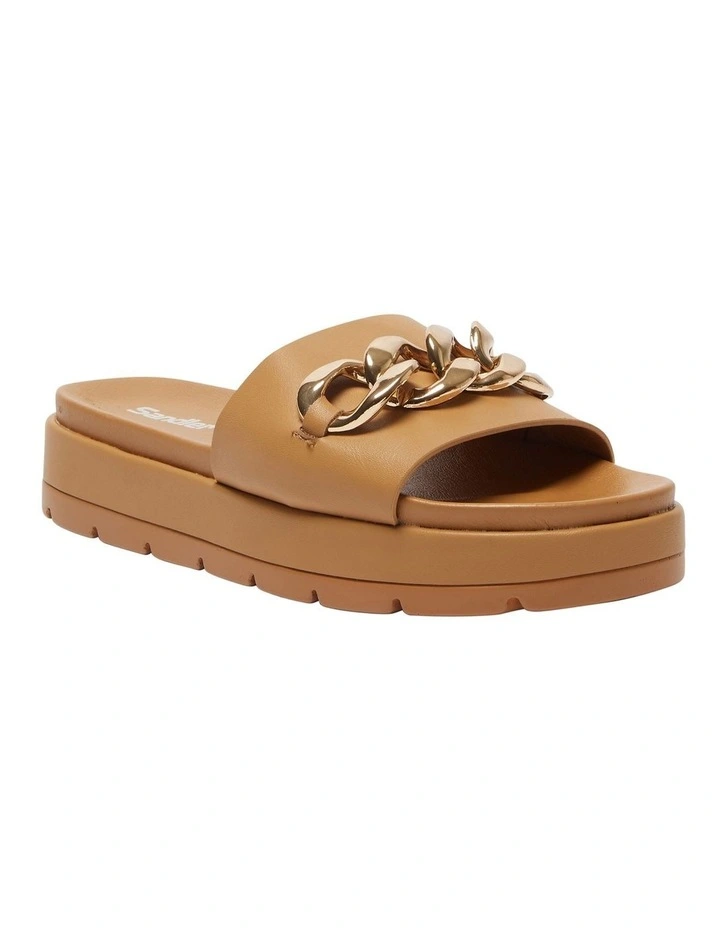 Fiona Sandals in Tan Smooth