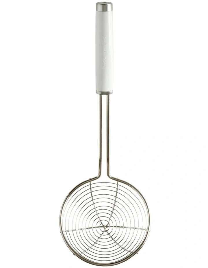 Classic Wire Strainer in White