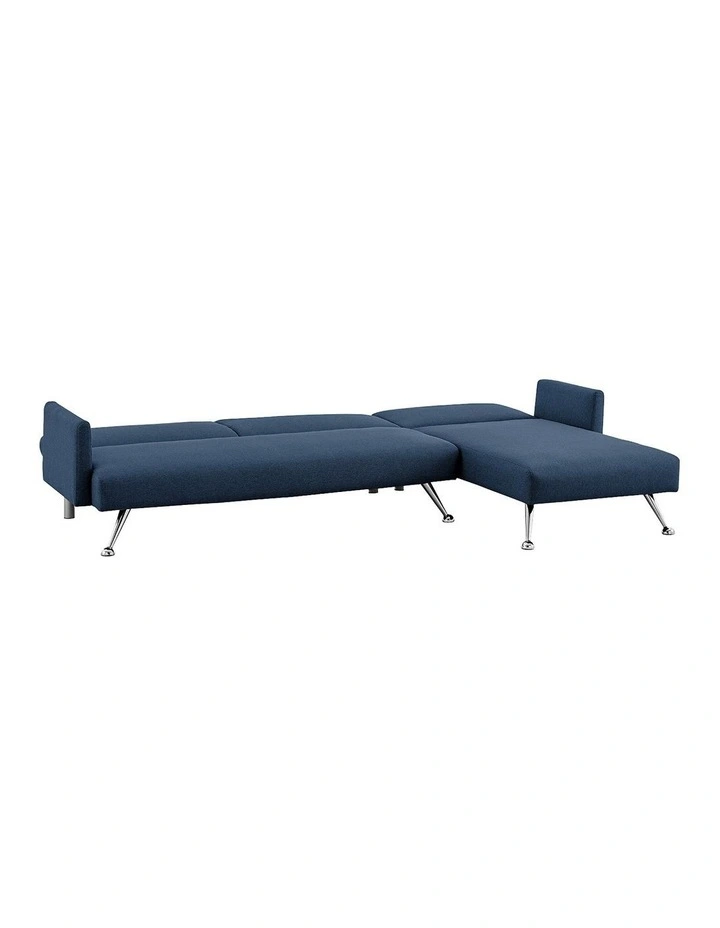 Mia 3-seater Sofa Bed in Blue