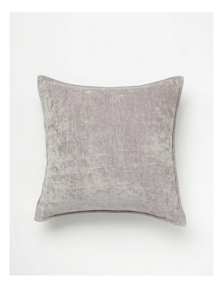 Valerie Velvet Cushion 50x50cm in Silver
