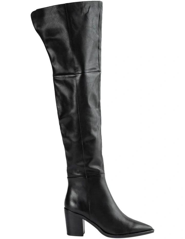 Stefani Black Como Long Boots