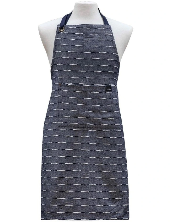 Eco Recycled Dash Apron in Navy