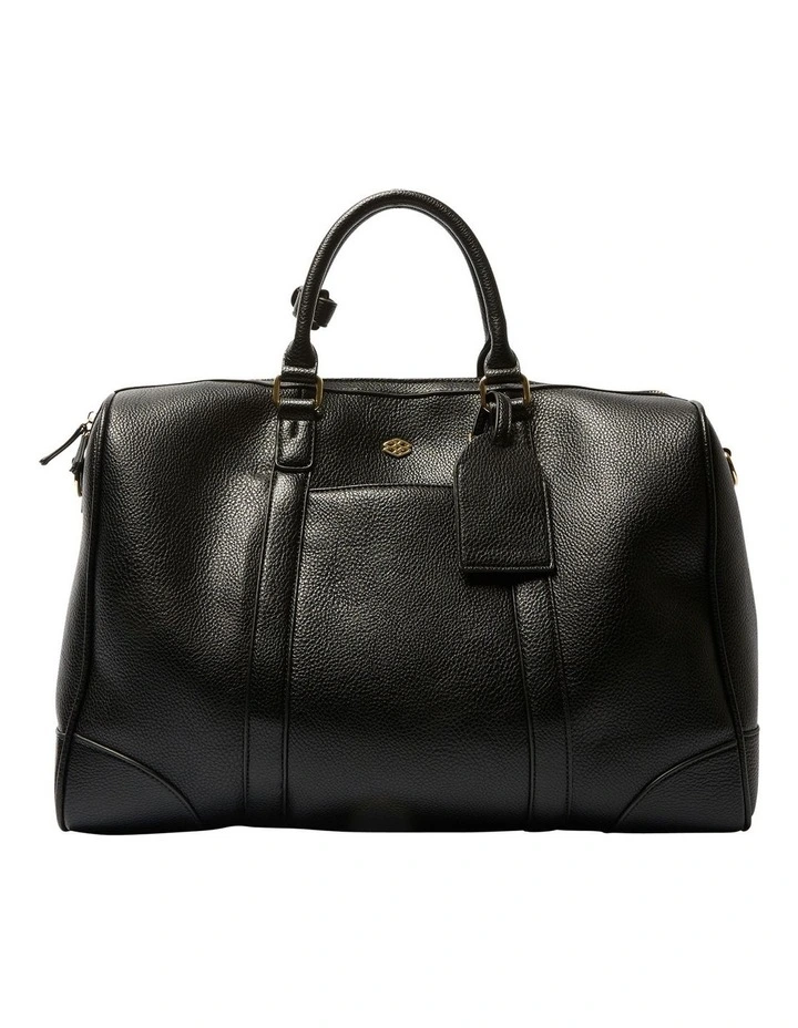 Siesta Overnight Bag in Black Pebble