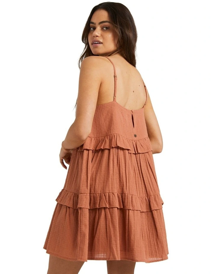 Venice Moon Dress in Caramel