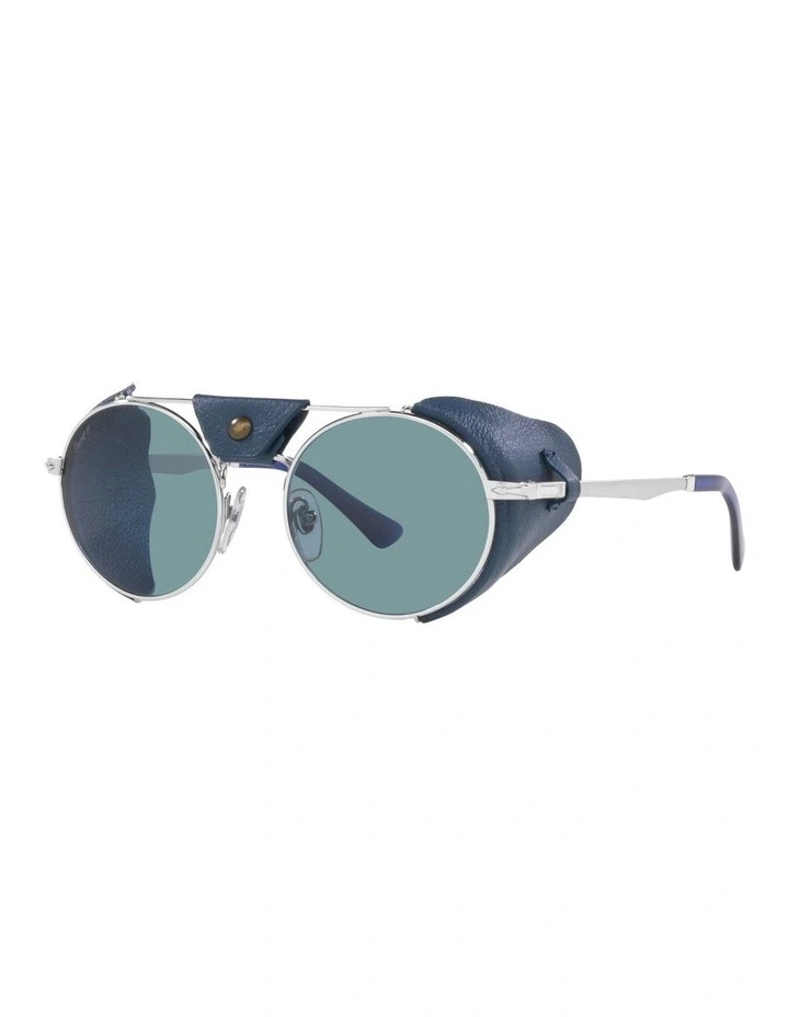 PO2496SZ Silver Polarised Sunglasses