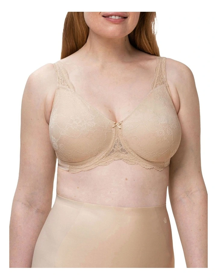 Contouring Sensation Minimiser Bra in Beige Nude
