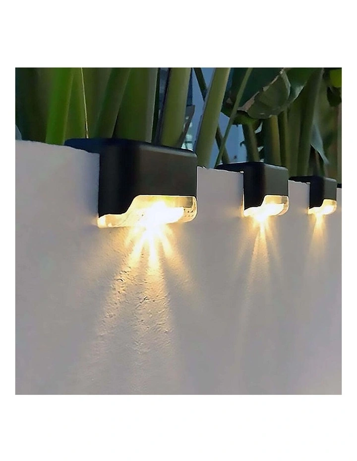 3 Piece Solar Deck Wireless Lights Set