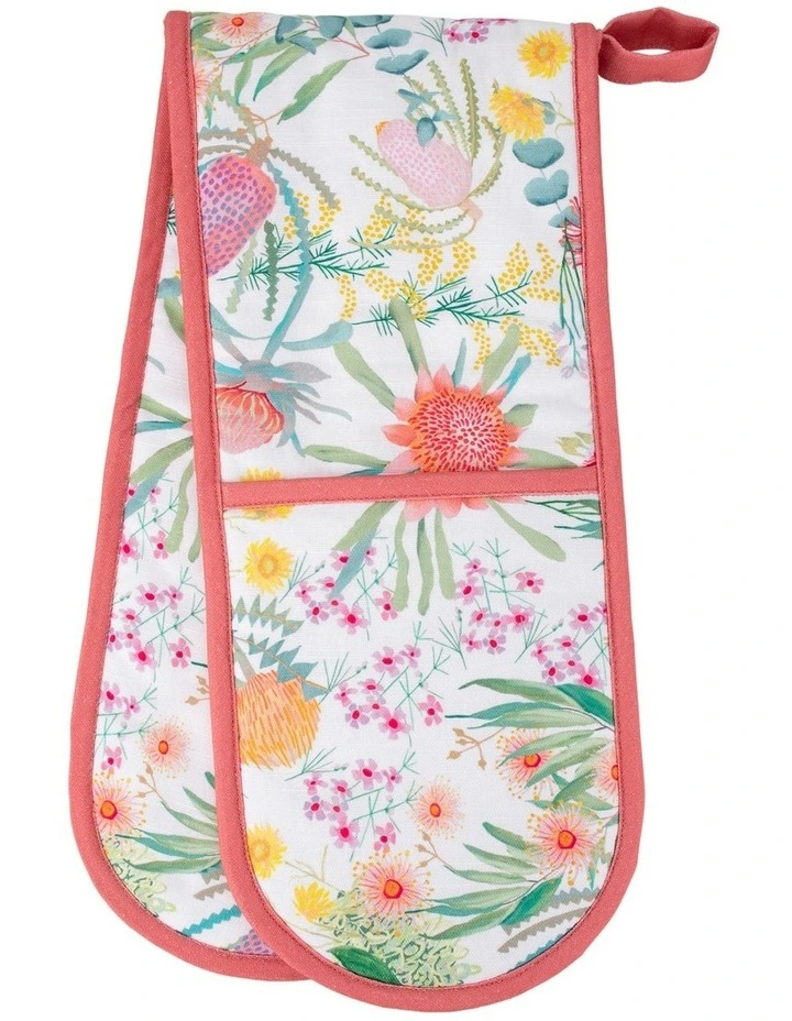Native Blooms Double Oven Glove