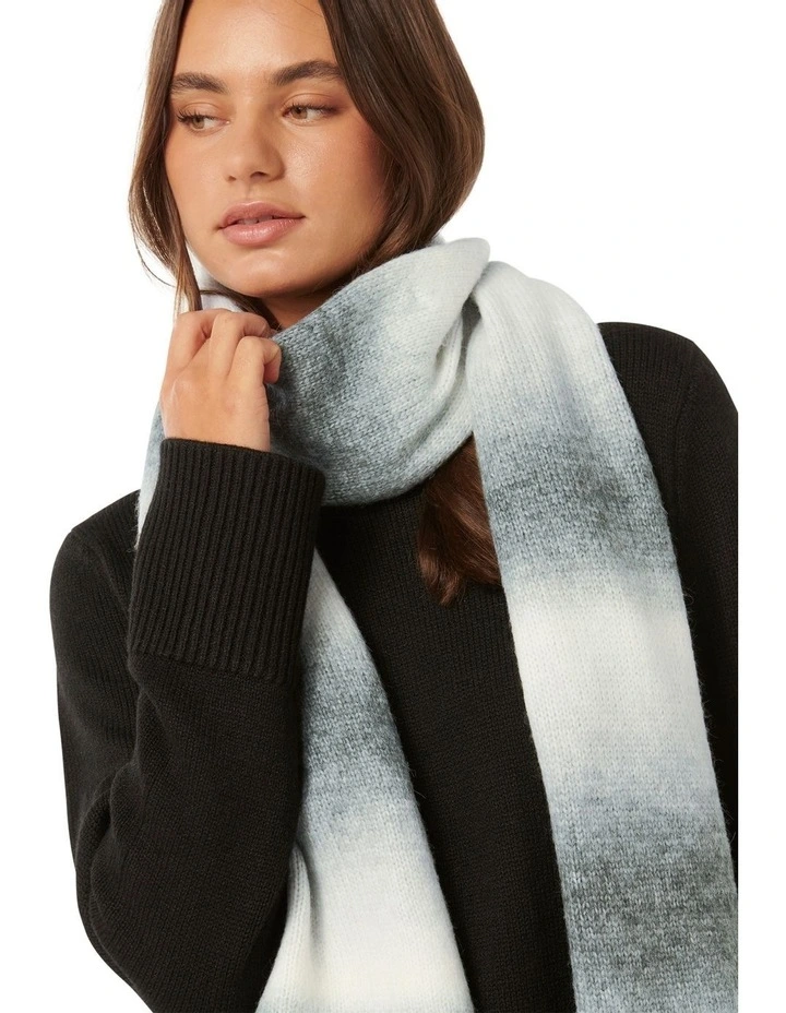 Logan Ombre Knit Scarf in Multi