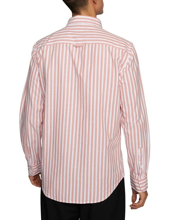Trostol Long Sleeve Shirt in Coral Gold