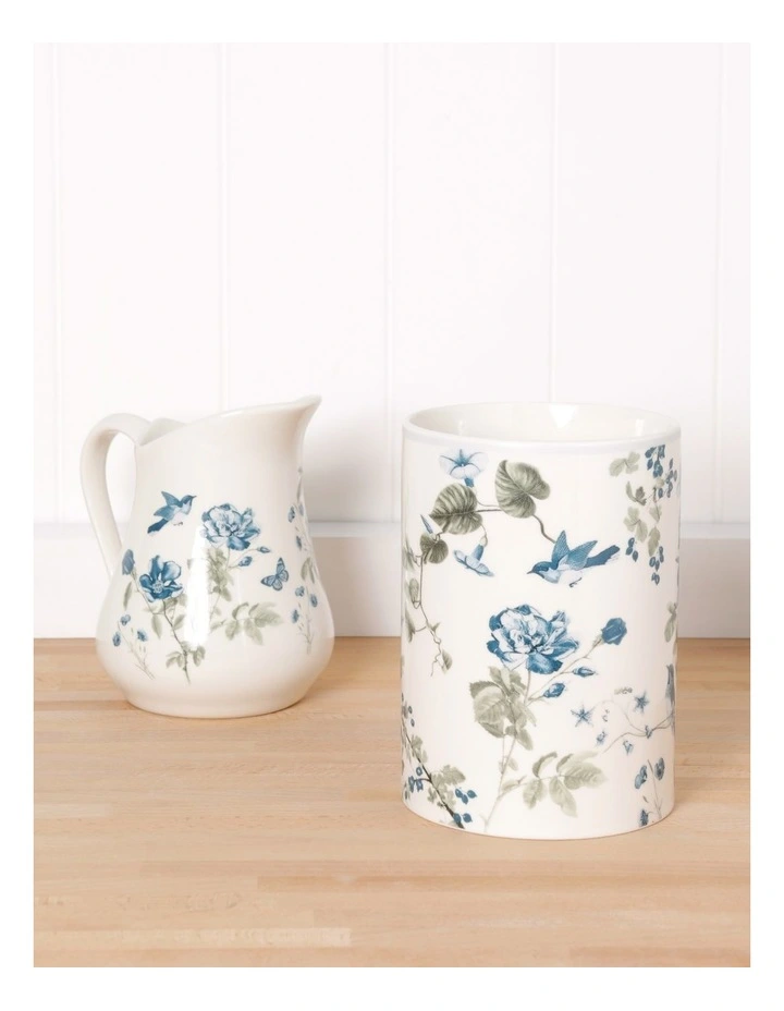 Somerton Garden Utensil Holder in Blue