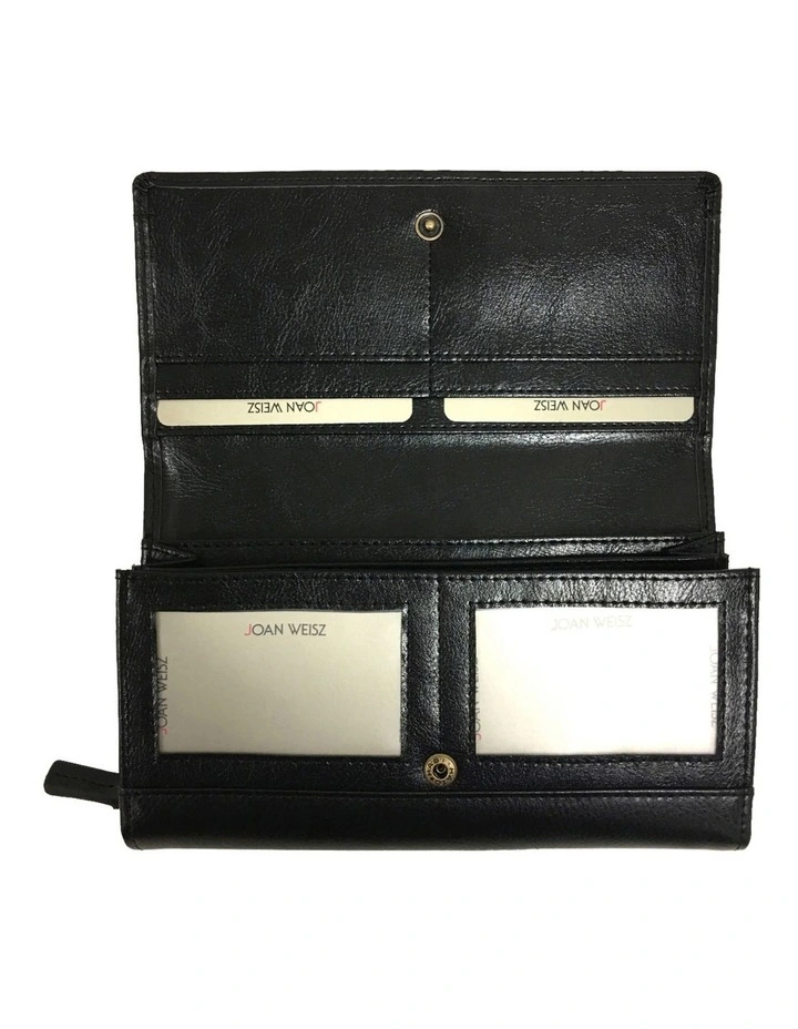 Dakota Large Black Wallet