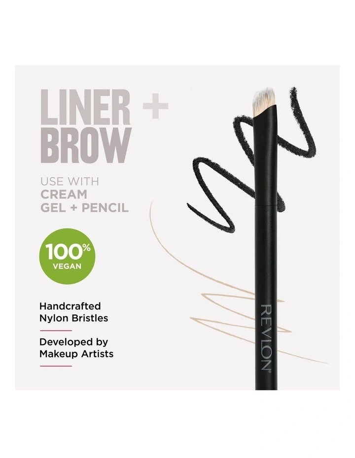 Angled Eye Liner Brow Brush