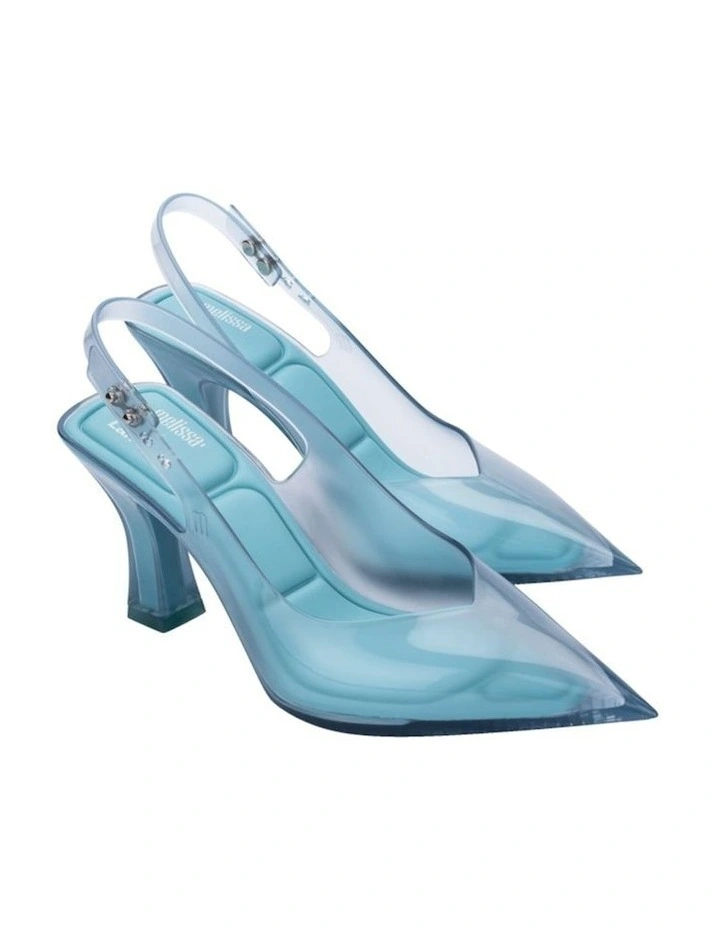 Melissa Larroude Slingback Pump Heels in Blue