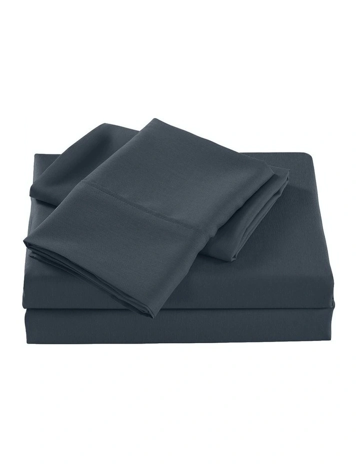 2000TC Bamboo Cooling Sheet Set in Charcoal