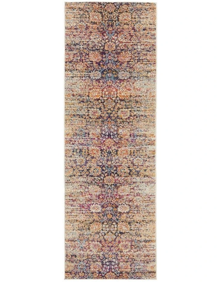 Mirage Zolan Transitional Runner Rug in Multi