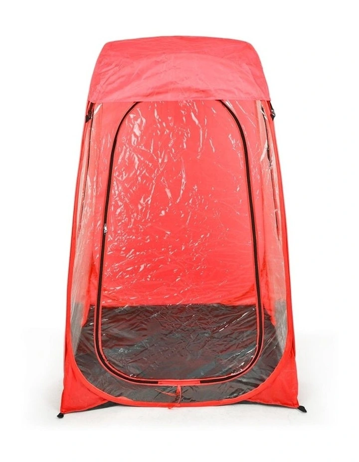 Pop Up Camping Portable Shelter Waterproof Tent in Red