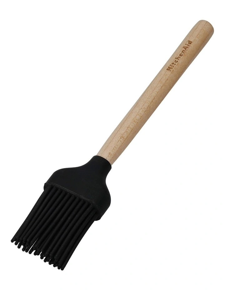 Maple Wood Mini Pastry Brush in Brown