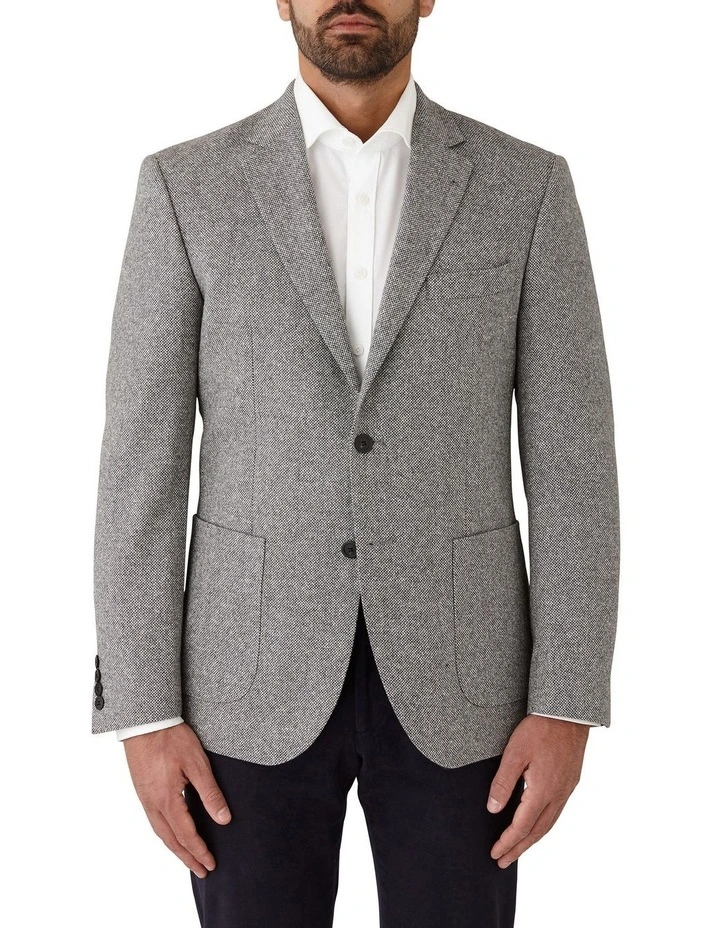 Beaumaris Modern Fit Sports Jacket in Grey