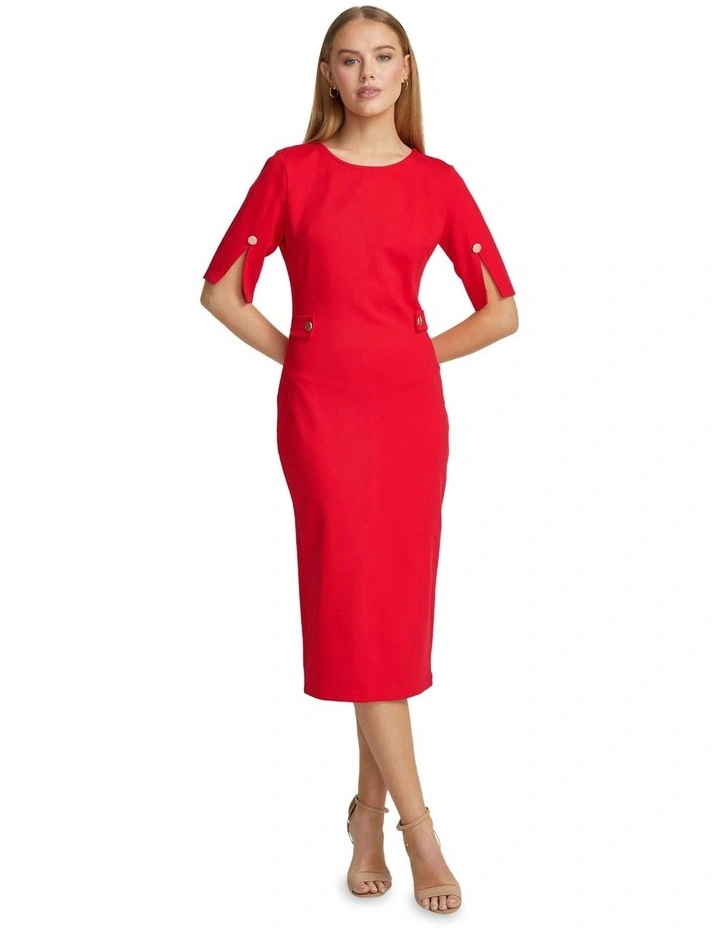 Regina Ponti Dress in Red