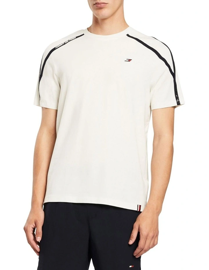 Sport TH Cool Logo Tape T-Shirt in White