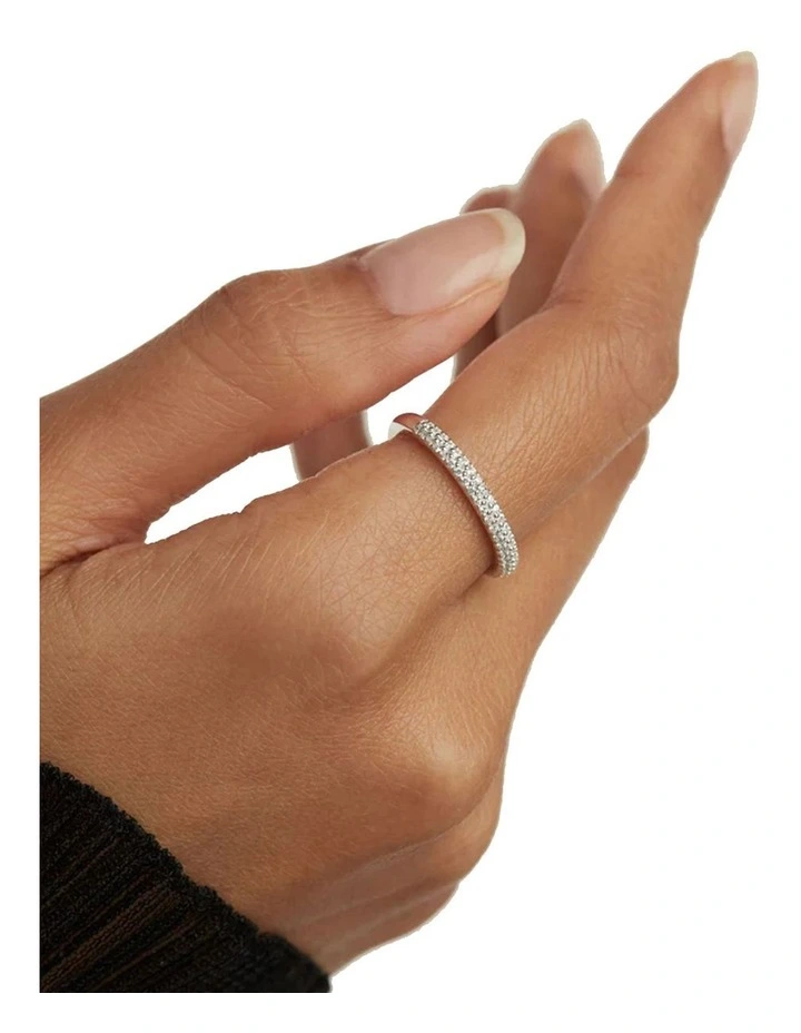 Tiara Ring In Silver