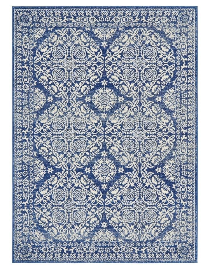 Mirage Gwyneth Stunning Transitional Rug in Navy