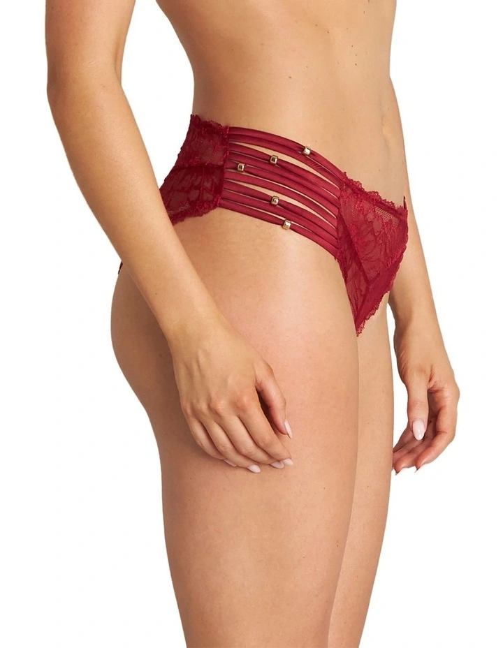 Fae Brazilian Brief in Biking Red