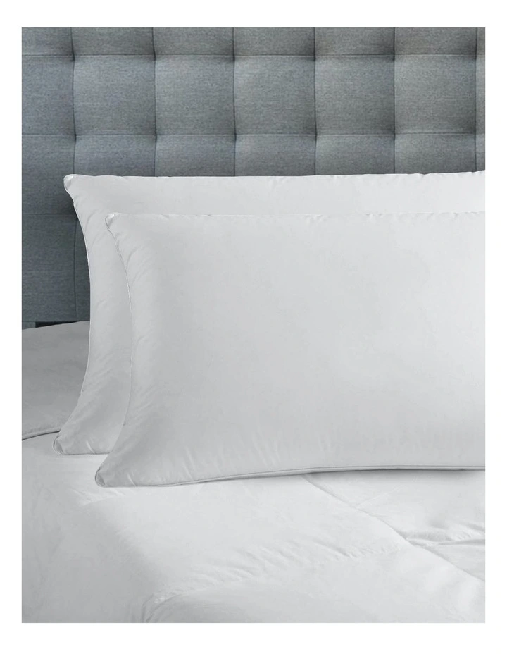 Luxury Gusset Bamboo Pillow Twin Pack