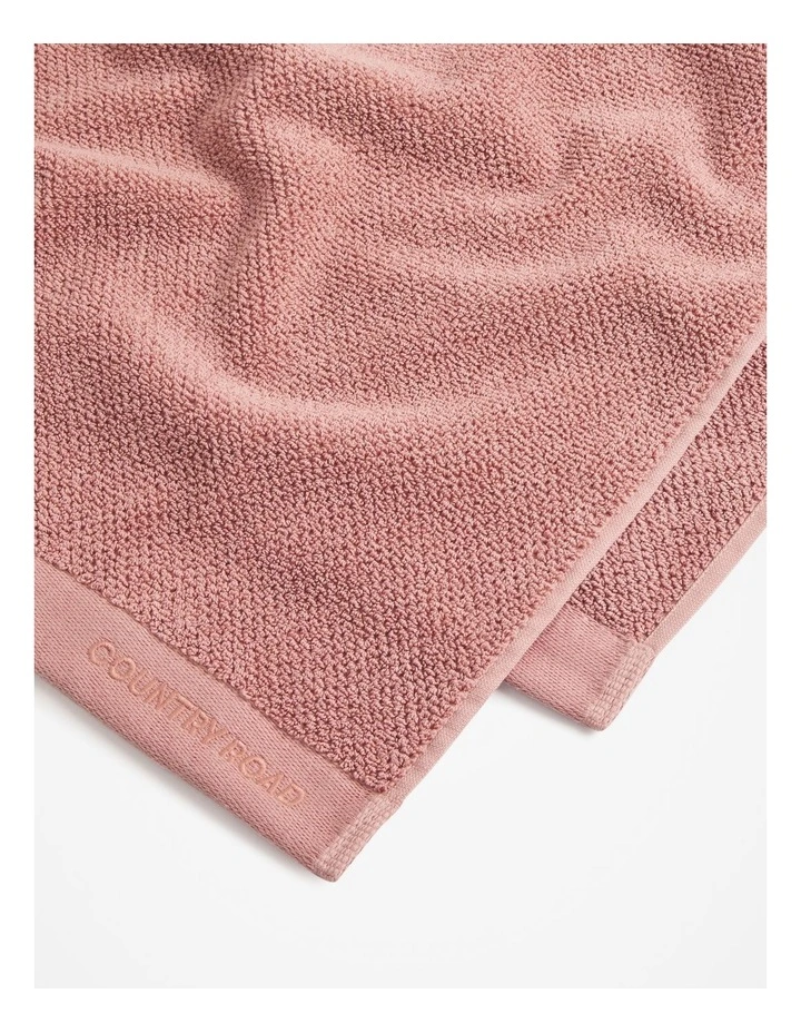 Calo Australian Cotton Bath Sheet in Pink Salt