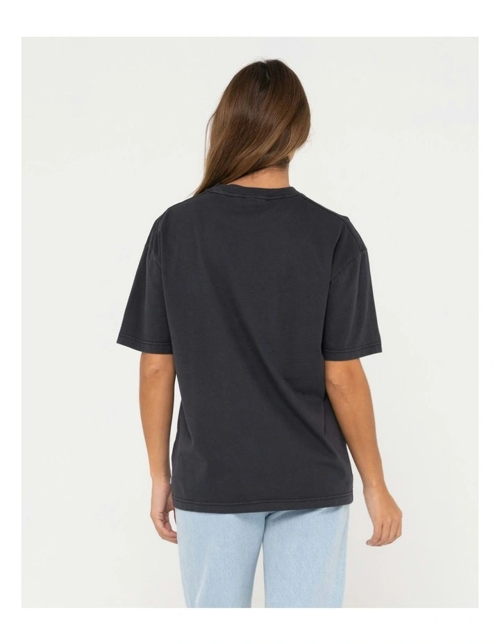 Nightlight Oversize Tee in Black