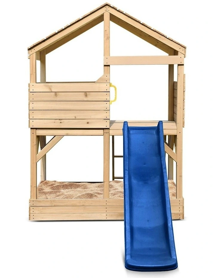 Lifespan Kids Bentley Cubby House with 1.8m in Blue Slide