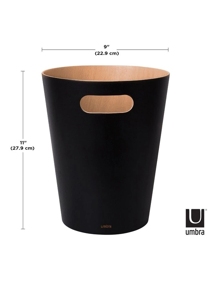 Woodrow Bin 23x23x28cm in Black