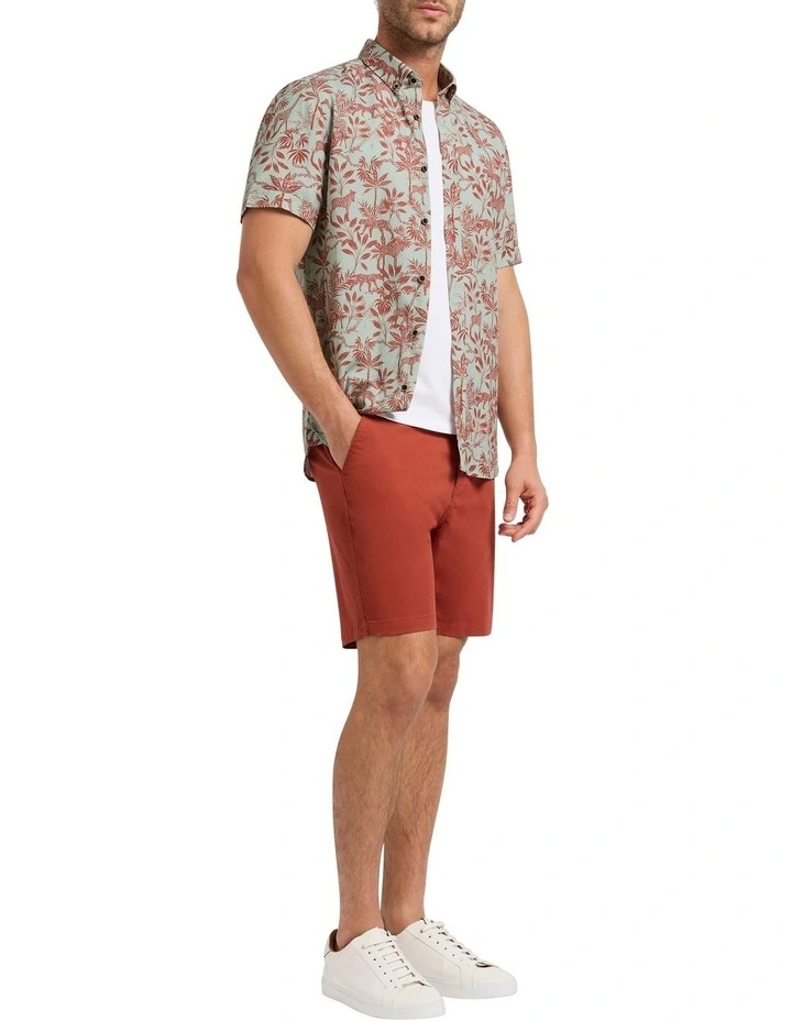 Brayden Chino Short in Orange