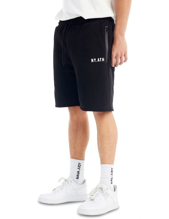 Royal Track Short in Black