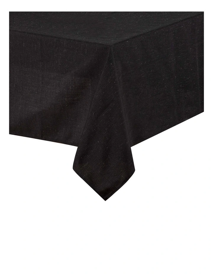 Seno Tablecloth 230cm in Black