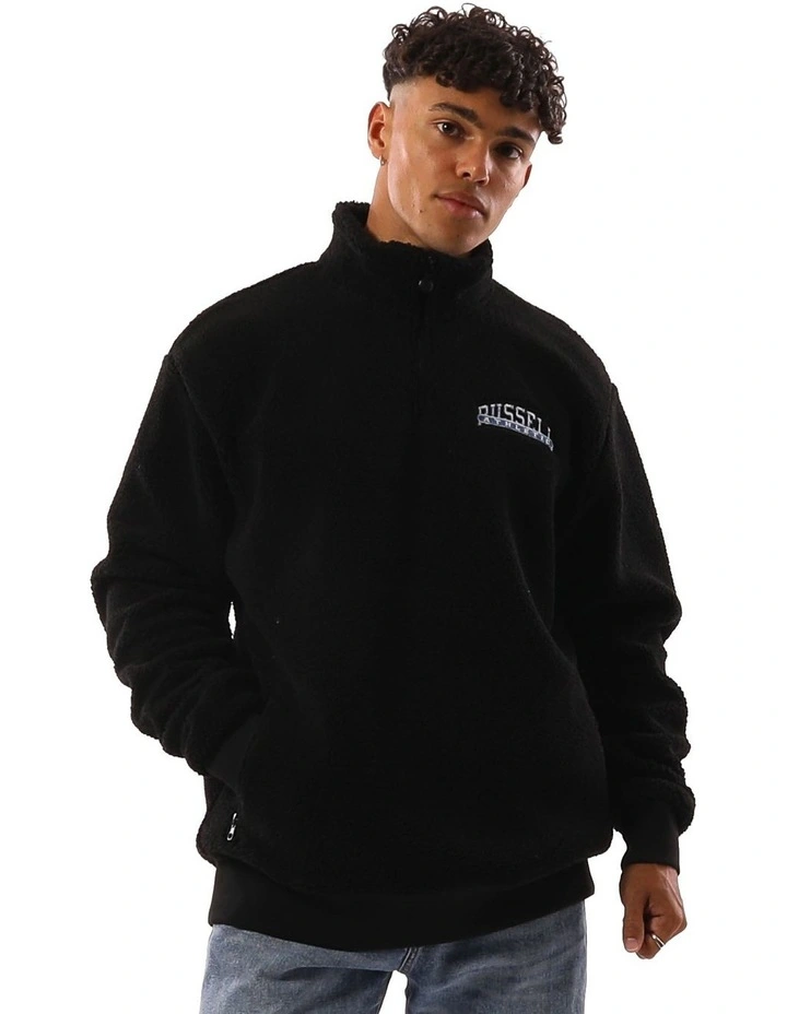 Vortex Sherpa 1/4 Zip in Black